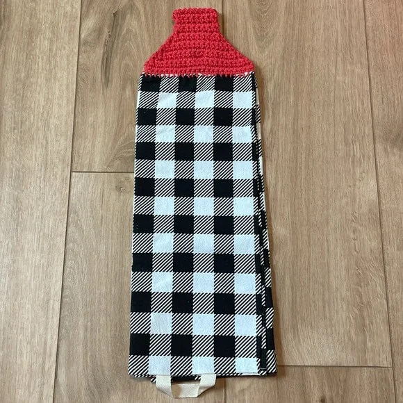 🌟Host Pick🌟Plaid Kitchen Towel Decor - Picture 2 of 2